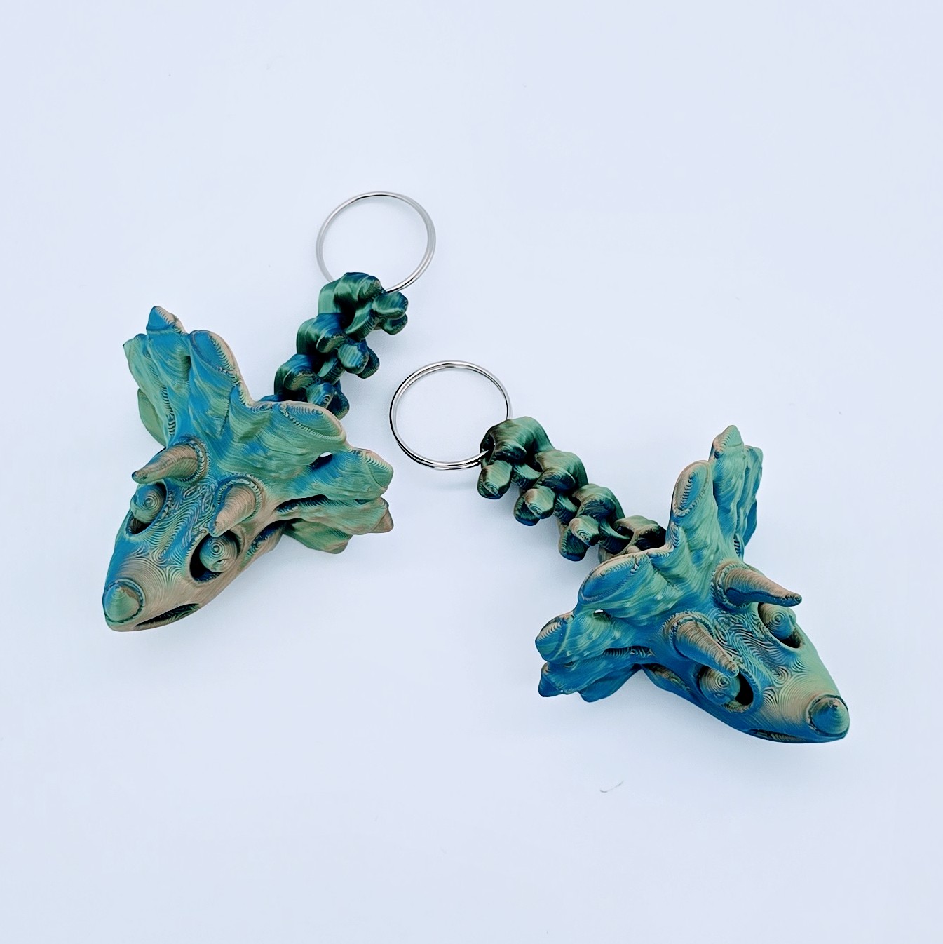 Triceratops Schlüsselanhänger Ansicht 3